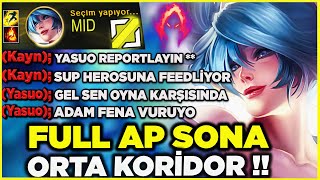 MİD SONA VS YASUO !! LANEDE OYUN OYNATMADIM !! | Ogün Demirci