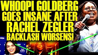 WHOOPI GOLDBERG LOSES IT WITH RACHEL ZEGLER BACKLASH AS WOKE SNOW WHITE DISASTER HITS ROCK BOTTOM!