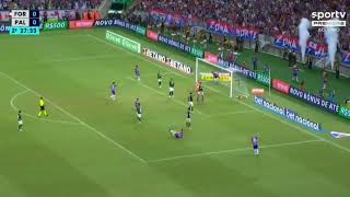 GOL DO FORTALEZA LUCERO FAZ FORTALEZA 1X0 PALMEIRAS