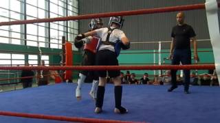 open de france de boxe chinoise kylian dournel en bleu