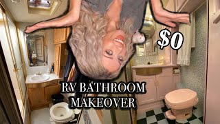 RV Bathroom Makeover!