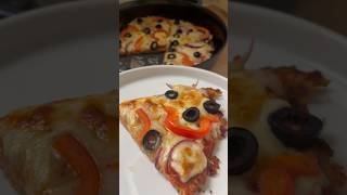 عجينة بيتزا من الدجاج؟😳صحية وكلها بروتين Chicken-Crust Pizza #ترند #shorts