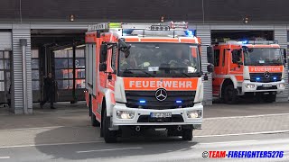 [Neue HLF-Generation - Atego Empl] Löschzug und zweites HLF der Berufsfeuerwehr Offenbach am Main