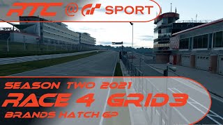 LIVE: RTC Serie Grid 3 Season Two 2021 Rennen 4 @ Brands Hatch GP (UK)