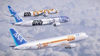 All Nippon Airways Rolls Out Three Star Wars-Themed Jets