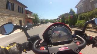 Devilstars Buell Club Italy: Gaiole in Chianti to Siena