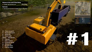 Coal Mining Simulator #1 - FIRST LOOK!