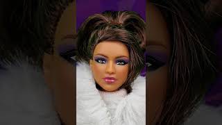 Fryda in her faux fur vest #barbie #dolls #fashion #clothes #shorts