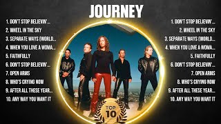 Journey Greatest Hits 2024 - Pop Music Mix - Top 10 Hits Of All Time