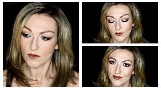 Schmink Tutorial mit The Balm Meet Matte Nude Lidschattenpalette / Schlupflider