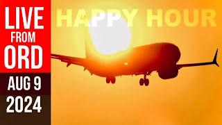 ✈️🔴 GRAND FINALE SPOTTING @ O'HARE AIRPORT 🔴✈️ |  HAPPY HOUR SPECIAL