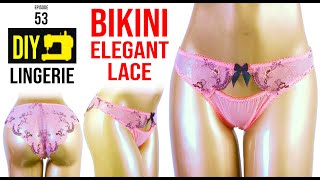 Bikini Panties Elegant Lace - Sewing Lingerie Tutorial