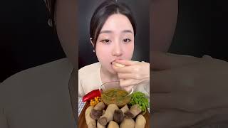 Trưa nay mọi người ăn gì ạ? MukBang Nấm Đùi Gà Cùng Mình Nhé #mukbang #fruitsong #amthuc #cooking