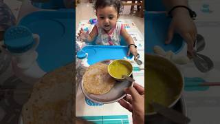 Easy instant millet dosa batter mix recipe for babies. #parenting #trendingshorts #foodideas #love