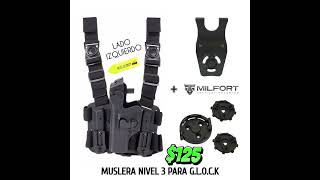 $125💥 Original MILFORT Muslera + Paleta +Rotor.#ecuador #policia#seguridad#ecuador2021