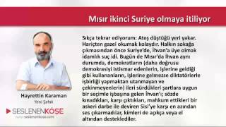 Hayrettin Karaman - Mısır ikinci suriye olmaya itiliyor - 05.02.2015