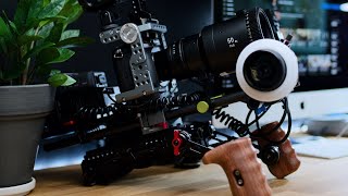 MY GH5 ANAMORPHIC SHOULDER RIG