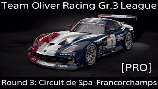 TOR Gr.3 PRO League || Round 3 || Circuit de Spa-Francorchamps