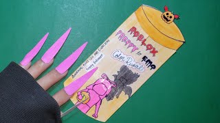 Roblox preppy to emo color reveal 👻| paper diy #barbiecolorreveal #paperplay