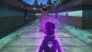 Sasuke Meets Obito During Clan Assasination - Tobi Compares Sasuke To Itachi Naruto Shippuden