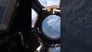 See Earth from space station #facts #space #shorts