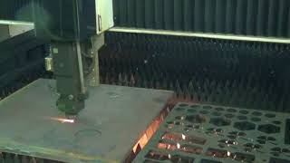 Bodor Laser P1530 fiber laser cutting 20mm Mild Steel