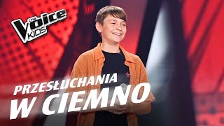 Szymon Szenk - „W wielkim mieście” - Przesłuchania w ciemno | The Voice Kids Poland 7