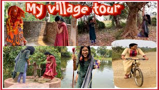 first vlog of my village | my village tour| bachpan ke yadein |