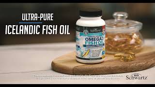 Bio Schwartz.Omega 3 Fish Oil. E-commerce Video.