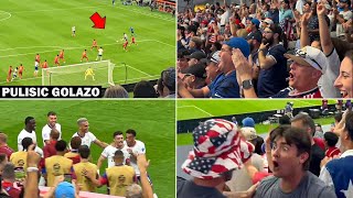 USA Fans Crazy Reactions to Pulisic Goal vs Bolivia | Copa America