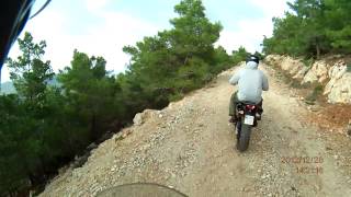 V-STROM-ΚΤΜ 990- ΧΤ Offroad Ακραμητης προς το κιοσκι!!RODOS-GREECE!