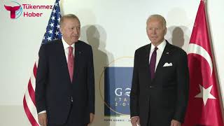 Erdoğan-Biden görüşmesi sona erdi