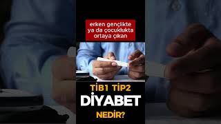 Tip 1 ve Tip 2 diyabet nedir? #shortsvideo