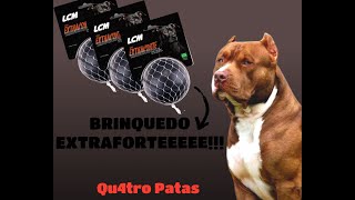 BRINQUEDO PARA CACHORRO - BOLA GRANDE MACIÇA DE BORRACHA EXTRAFORTE