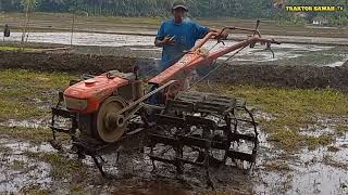 traktor sawah roda dobel sangat cocok membajak lahan lumpur dalam