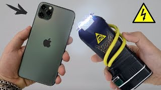 iPHONE 11 Pro VS ШОКЕР 20000W !