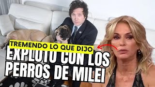 YANIA LATORRE SALIO A BANCAR A LOS PERROS DEL PRESIDENTE MILEI ¿CUANTOS PERROS TIENE?