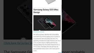 Samsung Galaxy S23 Ultra first look#shorts #samsung #ytshorts