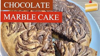 HOMEMADE CHOCOLATE MARBLE CAKE | EASY CAKE RECIPE | EFE FOOD KITCHEN