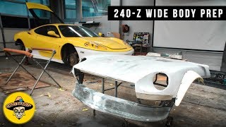 "FrontMaking 240z Carbon Fiber Flares | Part 2 (EP #39)(4K)