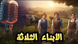 قصة المزارع و أبنائه الثلاثة  من القصص الخيالية مشوقة  تحمل الكثير من العبر