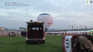 2016 - 22nd FAI World Hot Air Balloon Championship 2016.10.30AM Honda Grand prix Inflation