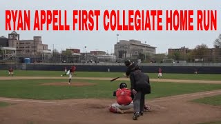 Ryan Appell Smashes First Collegiate Home Run For Saint Thomas Aquinas College