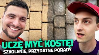 SZKOLENIE | Jak samemu myć kostkę brukową. Mycie kostki brukowej jak zacząć biznes | DOMINIK MALUJE