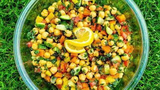 Balela - A fresh Middle Eastern salad