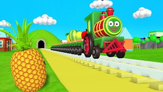 CHUK CHUK the Train on a Fruits Ride | हम्प्टी ट्रैन और उसके फल दोस्तों से मिलिए