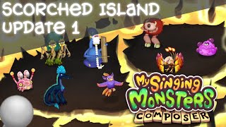 Scorched Island Update 1 in MSM Composer