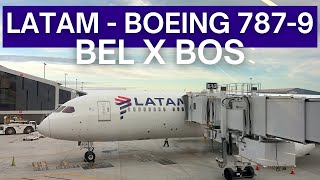 TRIP REPORT | LATAM Airlines - Boeing 787-9 - Belém (BEL) to Boston (BOS) | Economy