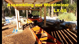 Assembling our Woodmizer LX 55