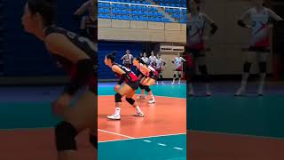 Jump Serv Lee Seon Woo Di Lapangan Volleyball Taichung🔥#shorts #volleyball #megawati